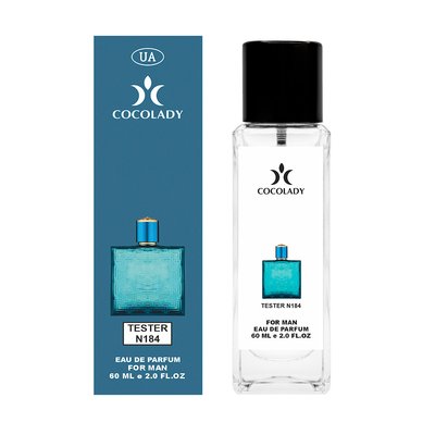 Чоловічі парфуми Cocolady N-184 (версія: Versace Eros), 60 мл 56109 фото