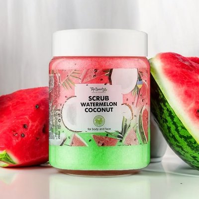 Скраб для тіла Кавун-Кокос Top Beauty Scrub Watermelon Coconut 250 мл 781 фото