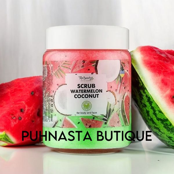 Скраб для тела Арбуз-Кокос Top Beauty Scrub Watermelon Coconut 250 мл 781 фото