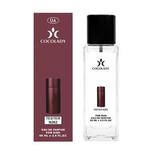 Парфумована вода для чоловіків Cocolady N-262 (версія: Carolina Herrera 212 Sexy Men), 60 мл 58073 фото