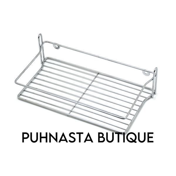Полиця Homax одинарна хром 28x15,5x8 см (EBA-1001) EBA-1001 фото
