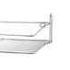 Полиця Homax одинарна хром 28x15,5x8 см (EBA-1001) EBA-1001 фото 4