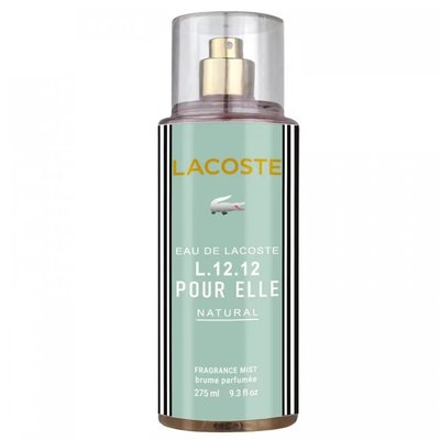 Парфумований спрей для тіла Lacoste L.12.12 Pour Elle Natural Exclusive EURO, 275 мл 03351 фото