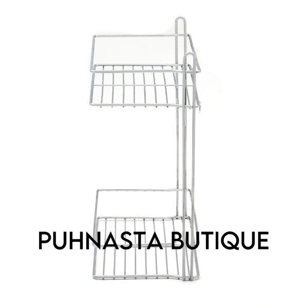 Полка двухъярусная Homax 28x15,5x31,7 см (EBA-1002) EBA-1002 фото