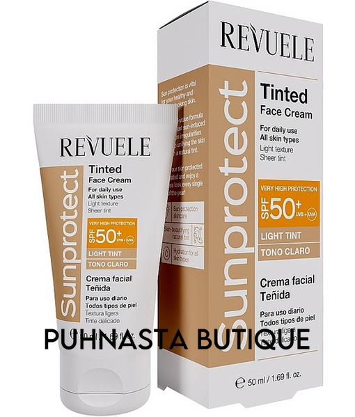 Крем для лица тонирующий "Light Tint" Revuele Sunprotect Tinted Face Cream SPF50+, 50 мл 4310 фото