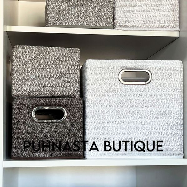 Короб для зберігання Handy Home коричневий 31x22x19см (QR07F-L) QR07F-L фото