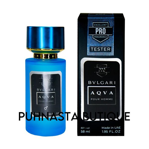 Парфюмерная вода для мужчин Bvlgari Aqva Pour Homme, 58 мл 3318 фото