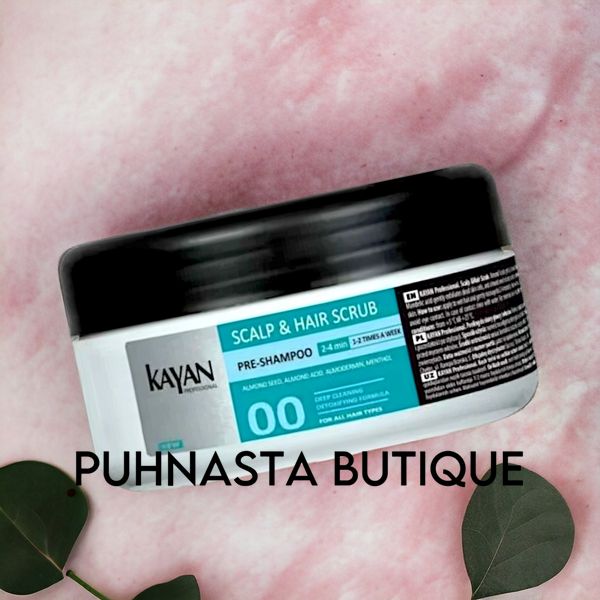 Скраб для шкіри голови та волосся Kayan Professional Scalp & Hair Scrub, 300 мл 2579 фото