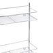 Полка трехъярусная Homax хром 28x15,5x56 см (EBA-1003) EBA-1003 фото 5