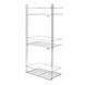 Полка трехъярусная Homax хром 28x15,5x56 см (EBA-1003) EBA-1003 фото 3
