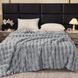 Плед-покрывало Кролик L&M Home Textiles Светло-серый евро 200х240 55548 фото 1