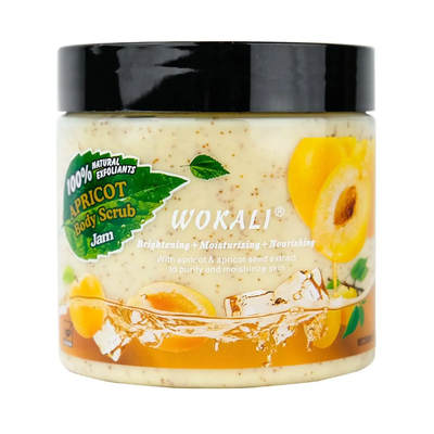 Скраб для тіла Wokali Body Scrub Jam Apricot WKL371, 500 мл 58734 фото