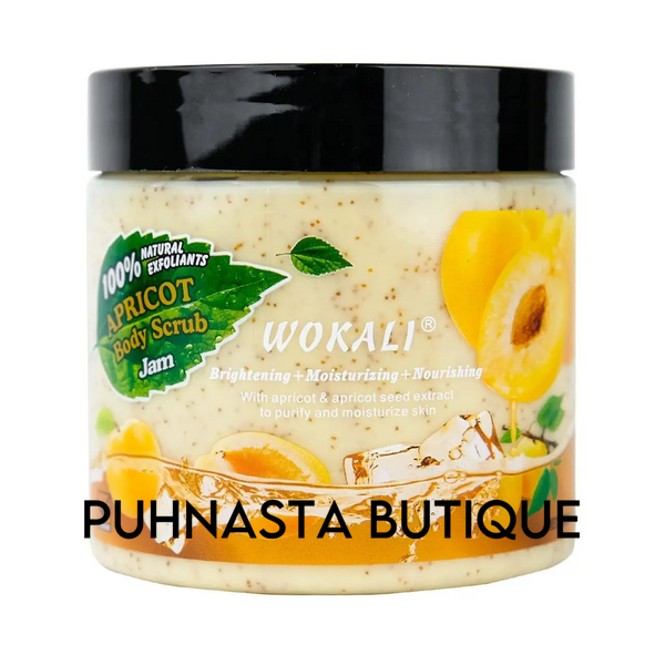 Скраб для тела Wokali Body Scrub Jam Apricot WKL371, 500 мл 58734 фото