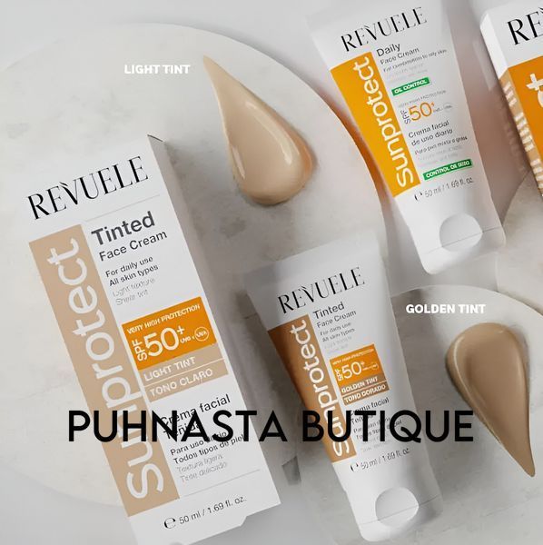 Крем для лица тонирующий Revuele Sunprotect SPF50+ (Golden Tint), 50 мл 4311 фото