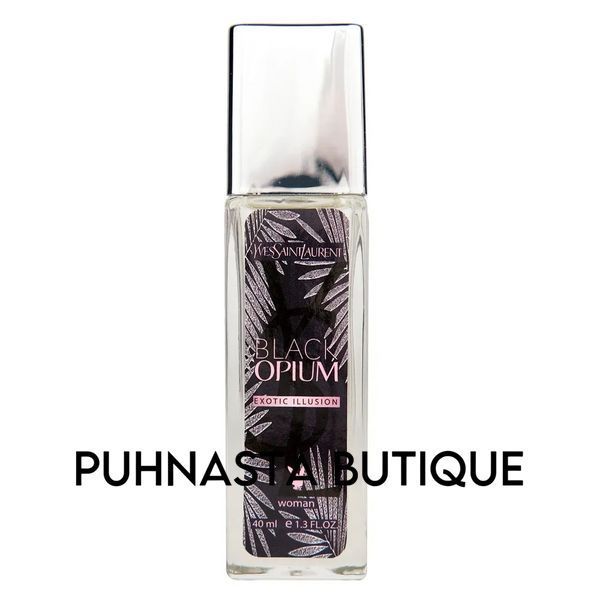 Парфюмерная вода для женщин Yves Saint Laurent Black Opium Exotic Illusion, 40 мл 56162 фото