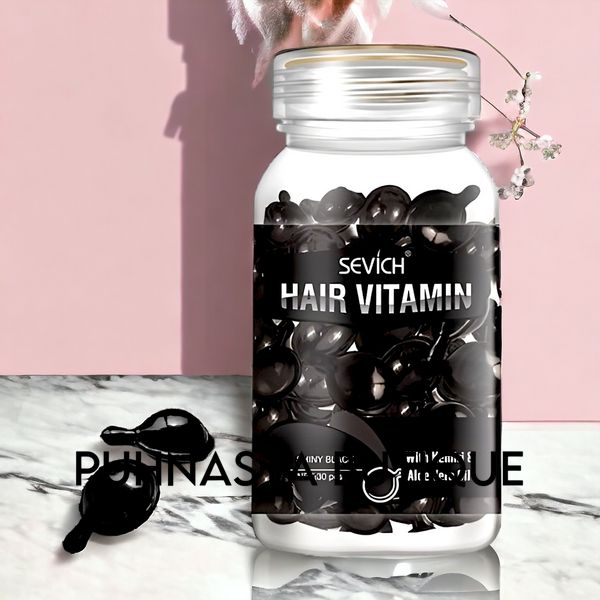 Витаминные капсулы для волос Sevich Hair Vitamin, для темных волос и защиты от солнца, 30 шт 65174 фото