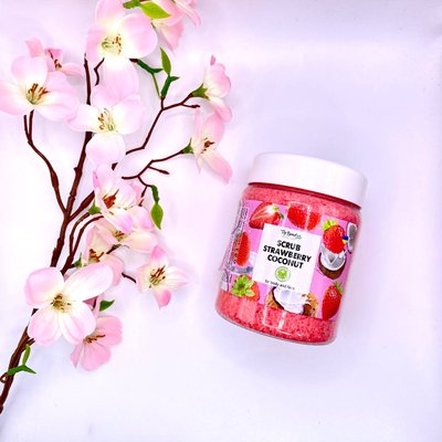 Скраб для тіла Полуниця-Кокос Top Beauty Scrub Strawberry Coconut 250 мл 786 фото