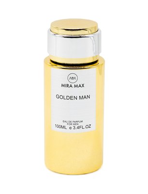 Парфумована вода для чоловіків "GOLDEN MAN" Mira Max, 100 мл 720 фото