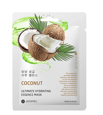 Щоденна зволожувальна маска з екстрактом кокоса Jkosmec Coconut Ultimate Hydrating Essence Mask. 25 мл 4353 фото