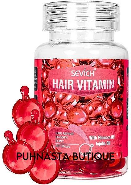 Вітамінні капсули Sevich Hair Vitamin для глибокого відновлення пошкодженого волосся, 30 шт 64182 фото