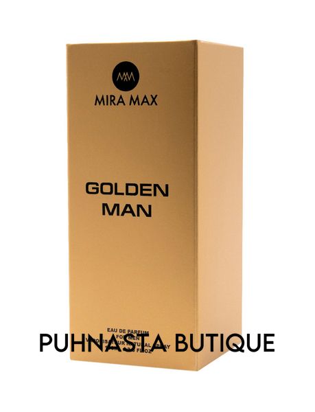 Парфюмированная вода для мужчин Mira Max "GOLDEN MAN" (Версия: Paco Rabanne 1 Million), 100 мл 720 фото