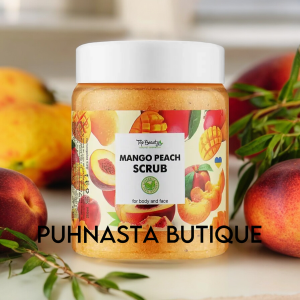 Скраб для тіла Манго-Персик Top Beauty Scrub Mango Peach 250 мл 787 фото