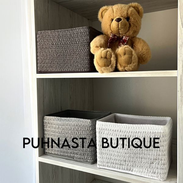 Короб для зберігання Handy Home коричневий 25х19х17 см (QR07F-M) QR07F-M фото
