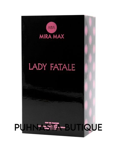 Парфумована вода для жінок Mira Max "LADY FATALE" (Версія: Yves Saint Laurent Black Opium), 100 мл 722 фото