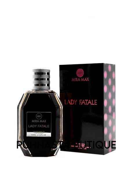 Парфумована вода для жінок Mira Max "LADY FATALE" (Версія: Yves Saint Laurent Black Opium), 100 мл 722 фото