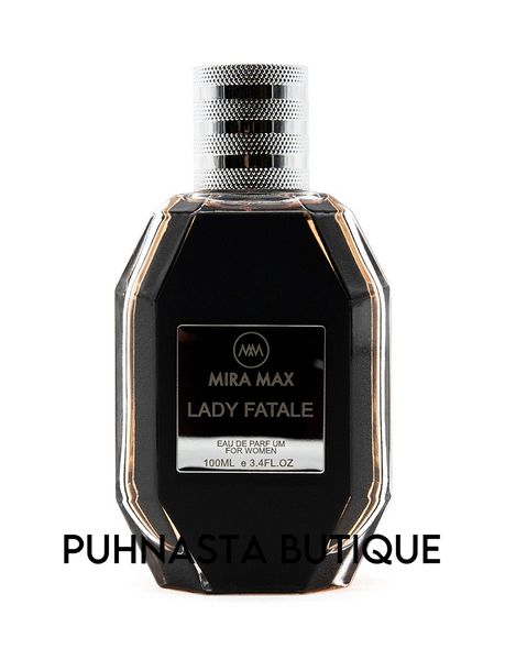 Парфумована вода для жінок Mira Max "LADY FATALE" (Версія: Yves Saint Laurent Black Opium), 100 мл 722 фото