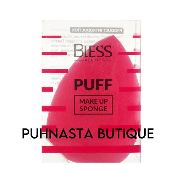 Спонж-капля для макияжа Bless Beauty PUFF Make Up Sponge (розовый) 55453 фото