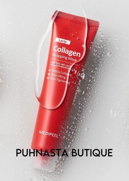 Маска-плівка зміцнювальна з колагеном Medi-Peel Red Lacto Collagen Wrapping Mask, 70 мл 54103 фото