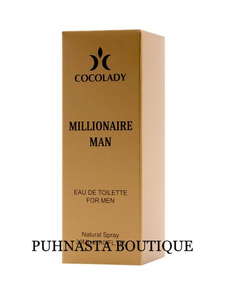 Парфумована вода для чоловіків Cocolady "Millionaire Man", 30 мл (Версія: Paco Rabanne 1 Million) 173 фото