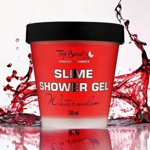 Слайм-гель для душу Top Beauty Slime Shower Gel Watermelon, 200 мл 7111 фото