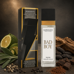 Парфюмерная вода для мужчин Carolina Herrera Bad Boy, 40 мл 56367 фото