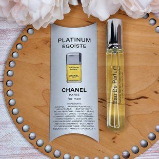Парфюмерная вода для мужчин Chanel Egoiste Platinum, 20 мл 54688 фото