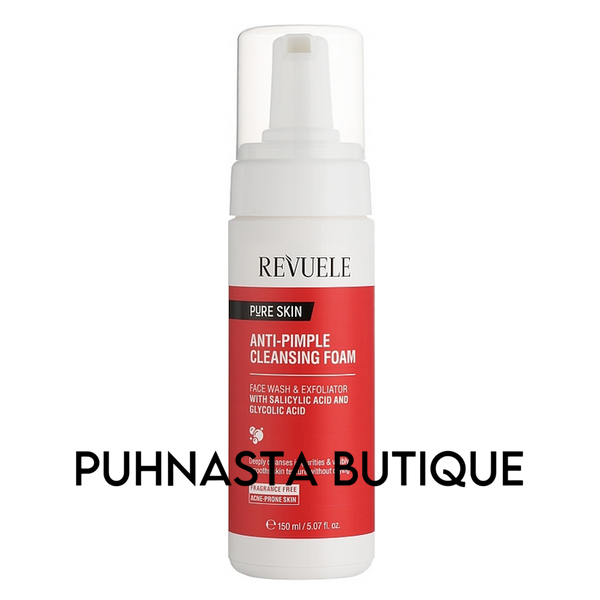 Пенка для умывания против прыщей Revuele Pure Skin Anti-Pimple Cleansing Foam, 150 мл 4316 фото