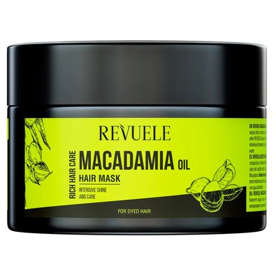 Маска для волосся з олією макадамії Revuele Macadamia Oil Hair Mask, 360 мл 55037 фото