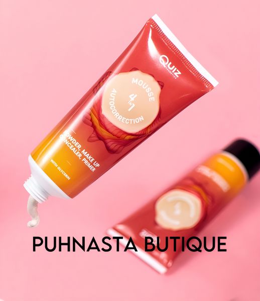 Мусс-корректор 4 в 1 от Quiz Cosmetics Mousse Autocorrection 4 In 1 Tube, 25 мл 4360 фото