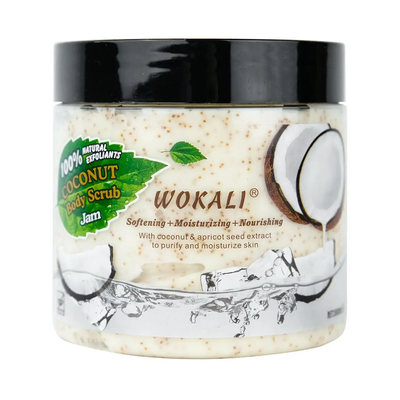 Скраб для тіла Wokali Body Scrub Jam Coconut WKL369, 500 мл 86356 фото