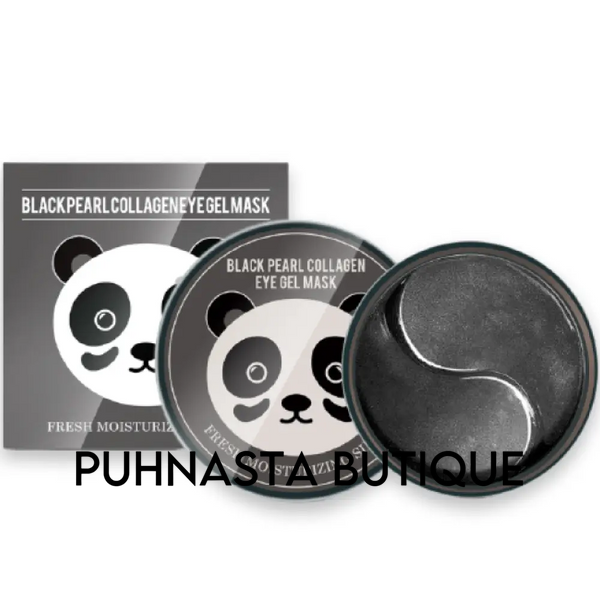 Гідрогелеві патчі SERSANLOVE Black Collagen Eye Gel Mask з екстрактом чорних перлів і колагеном, 60 шт 910 фото