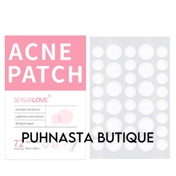 Патчі від прищів Sersanlove ACNE PATCH (з азійською центелою), 72 шт 54445 фото