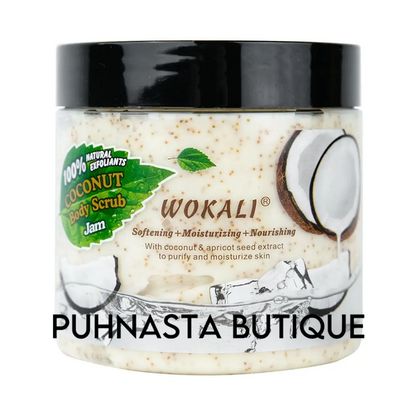 Скраб для тела Wokali Body Scrub Jam Coconut WKL369, 500 мл 86356 фото