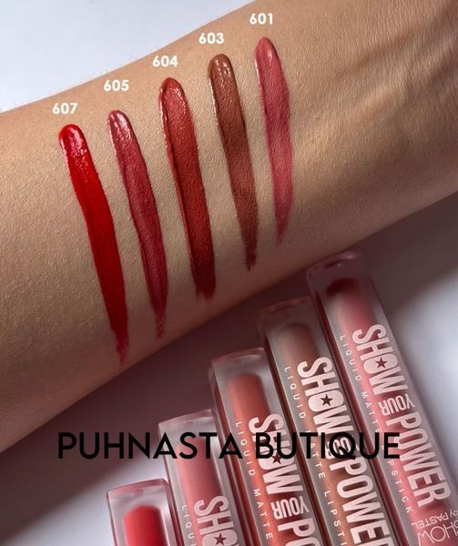 Рідка матова помада для губ Pastel Show Your Power Liquid Matte Lipstick - 601 75402 фото