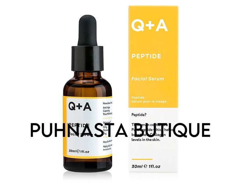 Пептидна сироватка для обличчя Q+A Peptide Facial Serum, 30 мл 54524 фото