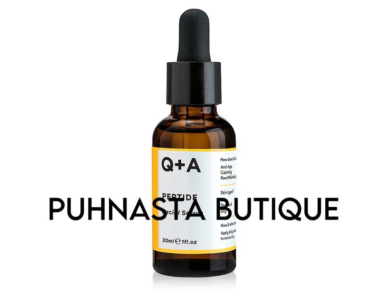 Пептидна сироватка для обличчя Q+A Peptide Facial Serum, 30 мл 54524 фото