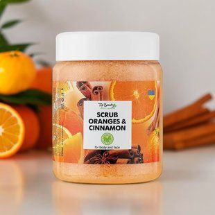 Скраб для тіла Top Beauty Scrub Orange Cinnamon, 250 мл 783 фото