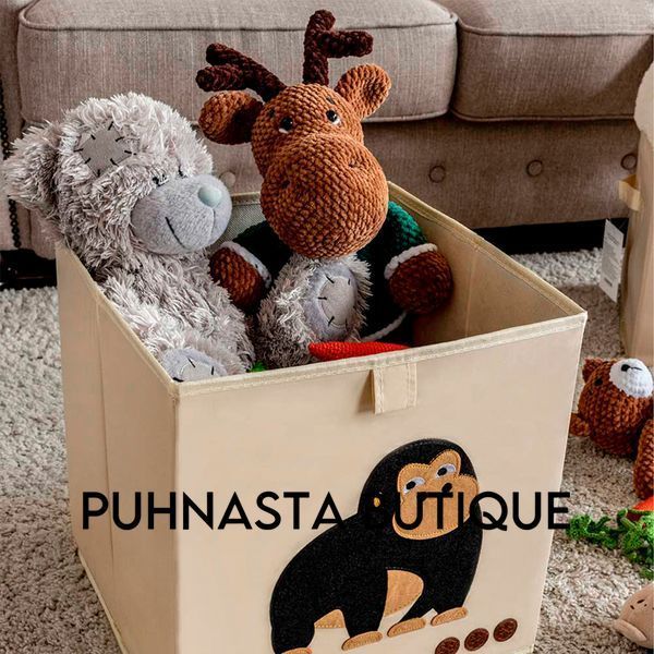Короб для хранения Handy Home Обезьяна бежевый 33x33x33 см (CH11) CH11 фото