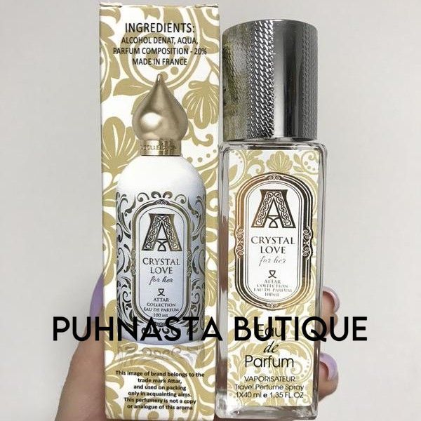 Парфюмерная вода для женщин Attar Collection Crystal Love for Her, 40 мл 56186 фото