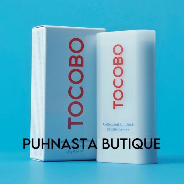 Сонцезахисний крем у стіку Tocobo Cotton Soft Sun Stick SPF50+ PA++++ 55734 фото